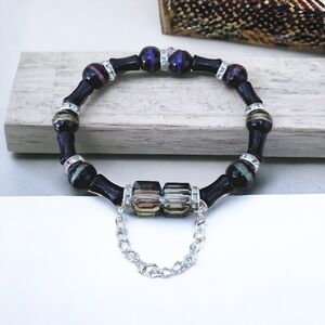Unique Handcrafted Glass Bead Bracelet